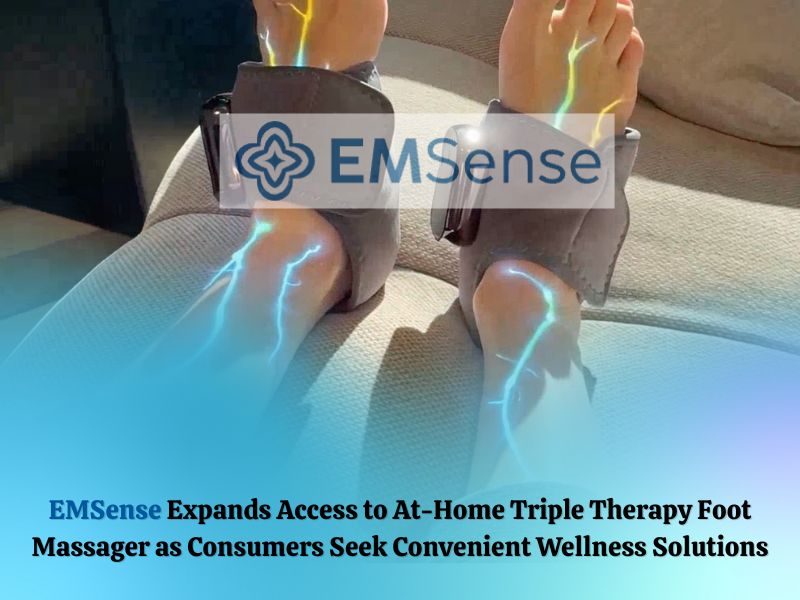 EMSense Expands Access to At-Home Triple Therapy Foot Massager as Consumers Seek Convenient Wellness Solutions
