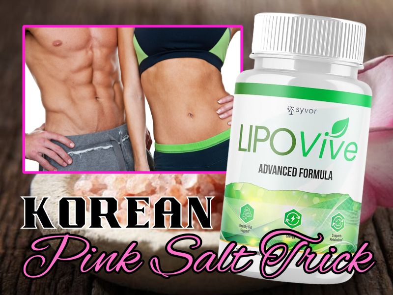 Korean Pink Salt Trick Sparks Nationwide Wellness Interest as Researchers Examine Its Connection to Natural GLP-1 Support and LipoVive’s Ingredient Studies