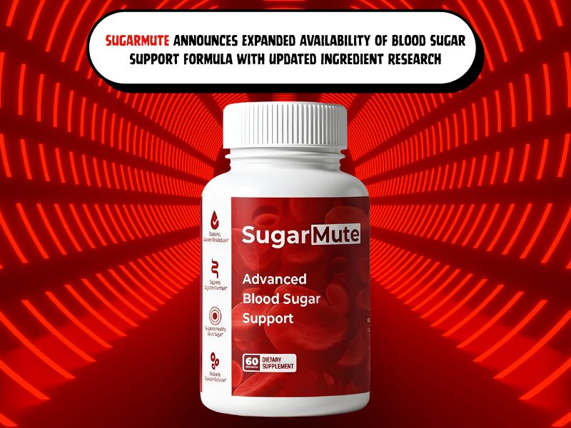 SugarMute Announces Expanded Availability of Blood Sugar Support Formula with Updated Ingredient Research