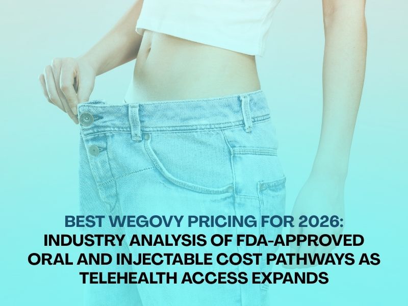 Best Wegovy Pricing for 2026 Industry Analysis of FDA-Approved Oral and Injectable Cost Pathways as Telehealth Access Expands