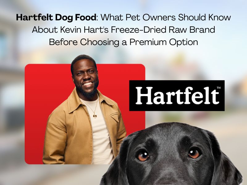 Hartfelt Dog Food: What Pet Owners Should Know About Kevin Hart's Freeze-Dried Raw Brand Before Choosing a Premium Option