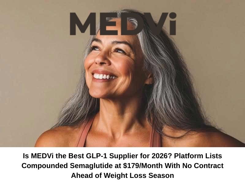 Is MEDVi the Best GLP-1 Supplier for 2026 Platform Lists Compounded Semaglutide at $179 per Month With No Contract Ahead of Weight Loss Season