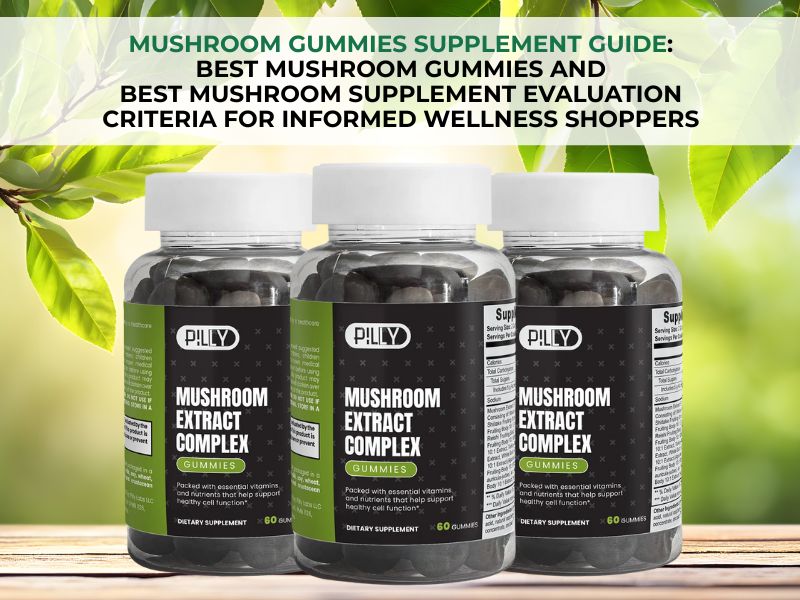 Mushroom Gummies Supplement Guide: Best Mushroom Gummies and Best Mushroom Supplement Evaluation Criteria for Informed Wellness Shoppers