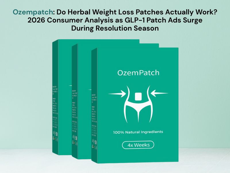 Ozempatch: Do Herbal Weight Loss Patches Actually Work? 2026 Consumer Analysis as GLP-1 Patch Ads Surge During Resolution Season