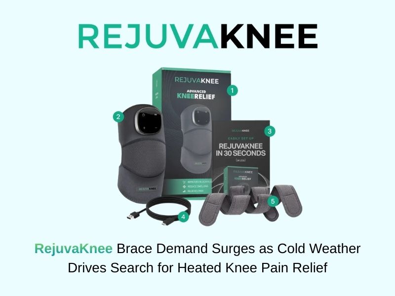 RejuvaKnee Brace Demand Surges as Cold Weather Drives Search for Heated Knee Pain Relief
