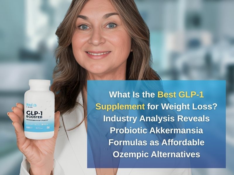What Is the Best GLP-1 Supplement for Weight Loss? Industry Analysis Reveals Probiotic Akkermansia Formulas as Affordable Ozempic Alternatives