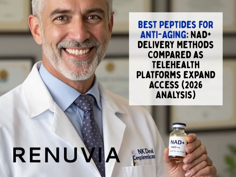 Best Peptides for Anti-Aging: NAD+ Delivery Methods Compared as Telehealth Platforms Expand Access (2026 Analysis)