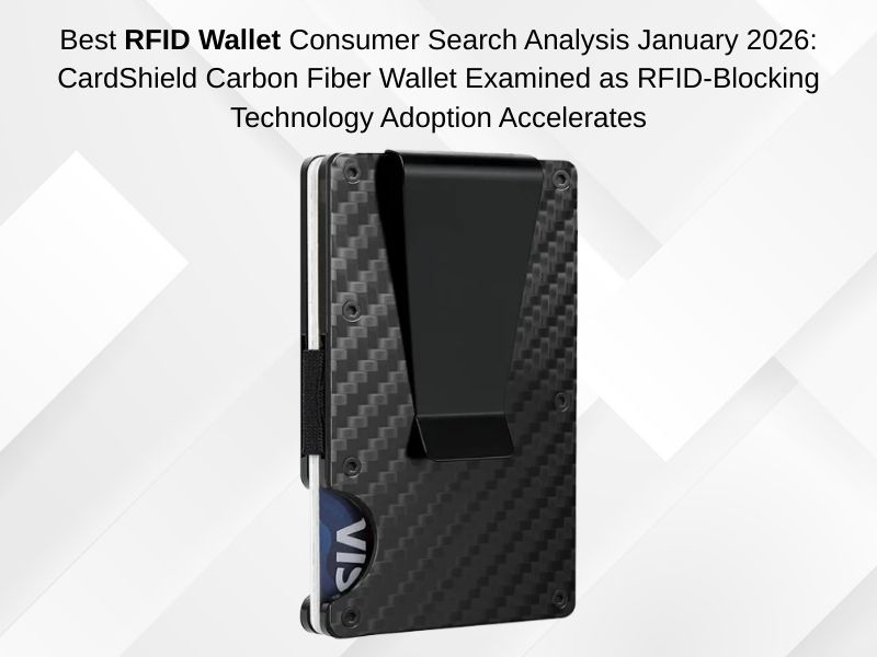 Best RFID Wallet Consumer Search Analysis January 2026: CardShield Carbon Fiber Wallet Examined as RFID-Blocking Technology Adoption Accelerates