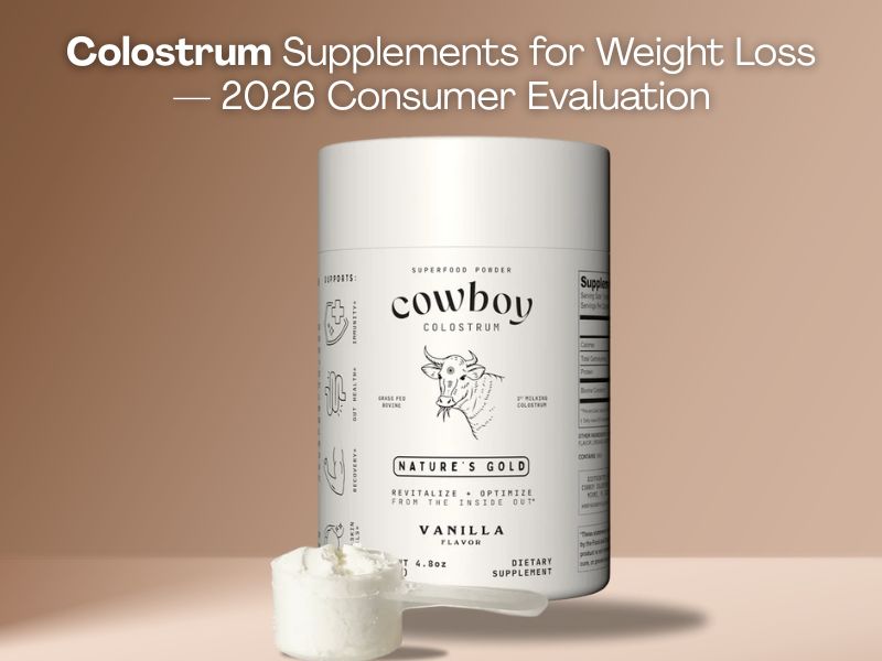 Colostrum Supplements for Weight Loss: How Consumers Compare IgG Potency, Gut Health Claims, and Sourcing Standards in 2026