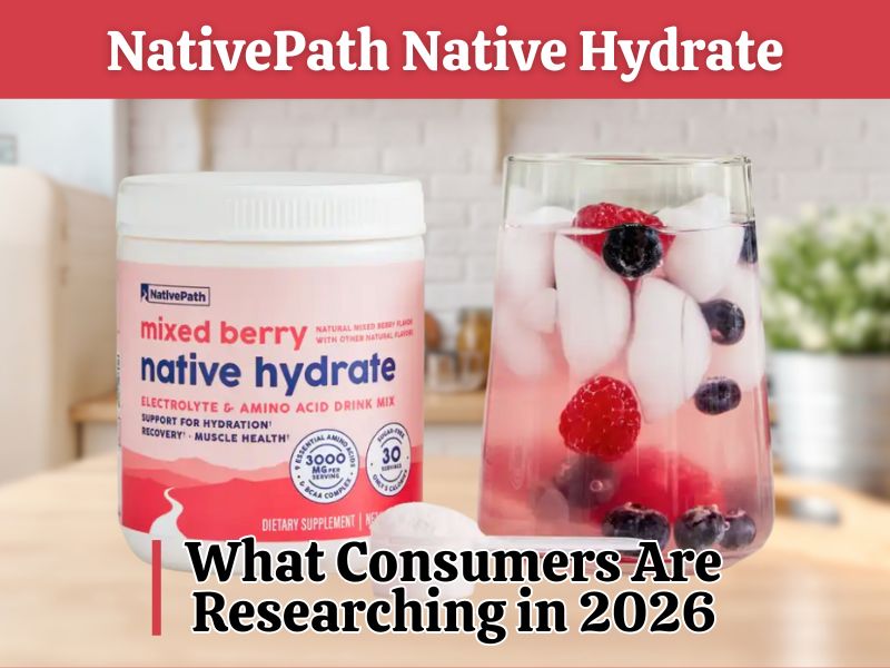 NativePath Native Hydrate Product Information Updated as Consumer Interest in Electrolyte and Amino Acid Supplement Options Grows in 2026