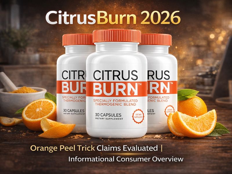 The Citrus Burn Orange Peel Trick Claims Evaluated: Latest Report About CitrusBurn Thermogenic Resistance Effectiveness for Men & Women