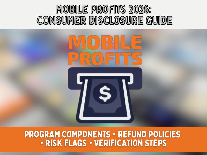 Mobile Profits 2026 What Consumers Should Know Before Purchasing Digital Income Programs