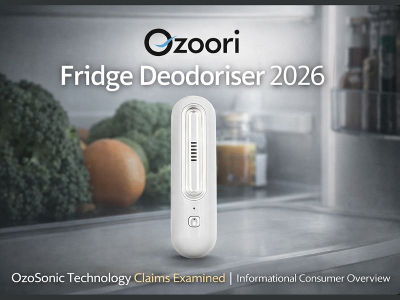 Ozoori Fridge Deodoriser 2026: OzoSonic Technology Claims Examined, Pricing Verified, and What Consumers Should Confirm Before Buying