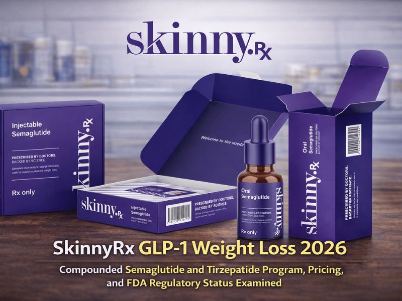 SkinnyRx GLP-1 Weight Loss 2026_ Compounded Semaglutide and Tirzepatide Program, Pricing, and FDA Regulatory Status Examined