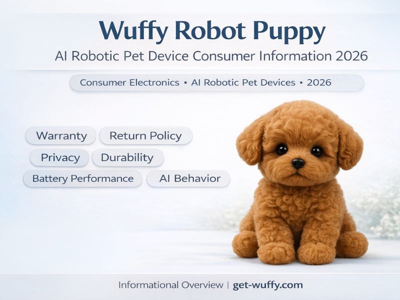 Wuffy Robot Puppy Draws Consumer Interest in 2026 as AI Robotic Pet Device Category Expands