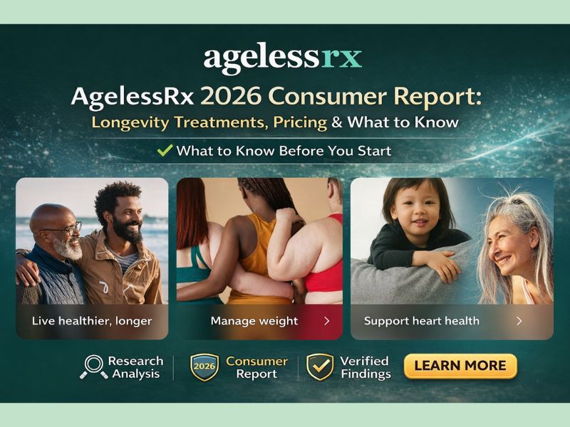 AgelessRx 2026: Longevity Telehealth Platform Overview — Treatments, Pricing, Compounded Medications, and What Prospective Patients Should Know