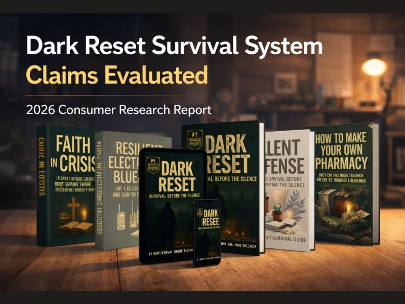 Dark Reset Survival Plan Claims Evaluated 2026 Consumer Research Report Examining the Dark Reset Emergency Preparedness Guide for a Global Blackout Collapse by Daniel Cross