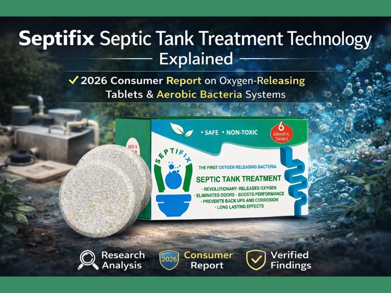 Septifix Septic Tank Treatment Technology Explained: 2026 Consumer Report on Oxygen-Releasing Tablets, Aerobic Bacteria Systems, and What Homeowners Should Know