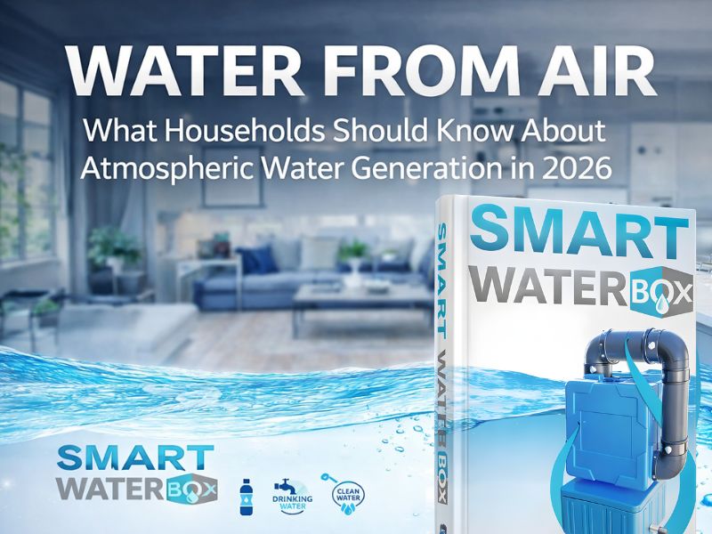 Smart Water Box 2026 DIY Atmospheric Water Generator Guide Examined as Water Infrastructure Concerns Reach Urgent Levels — Does the Technology Actually Work?